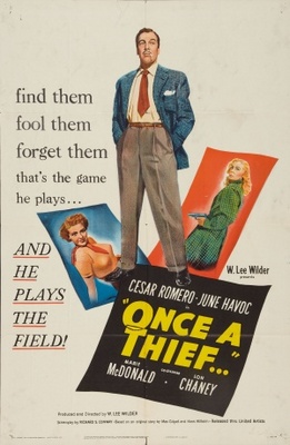 unknown Once a Thief movie poster