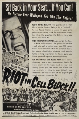 unknown Riot in Cell Block 11 movie poster