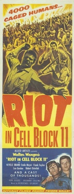 unknown Riot in Cell Block 11 movie poster