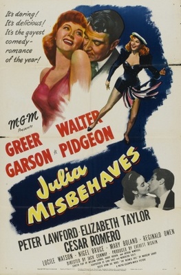 unknown Julia Misbehaves movie poster