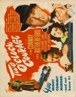 unknown Two O'Clock Courage movie poster
