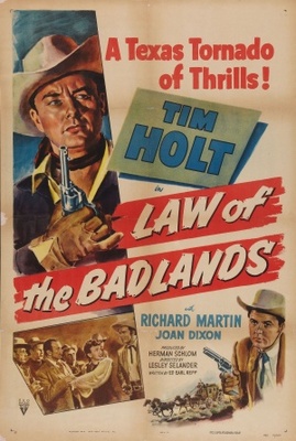 unknown Law of the Badlands movie poster