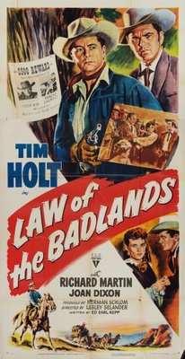 unknown Law of the Badlands movie poster