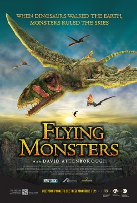 unknown Flying Monsters 3D with David Attenborough movie poster