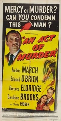 unknown An Act of Murder movie poster