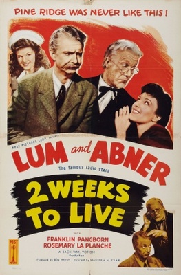 unknown Two Weeks to Live movie poster
