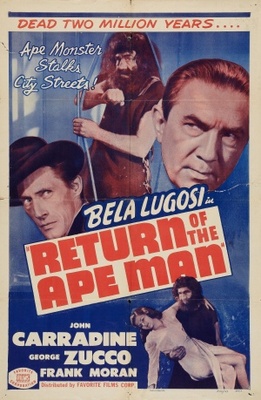 unknown Return of the Ape Man movie poster