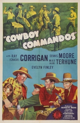 unknown Cowboy Commandos movie poster