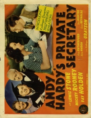unknown Andy Hardy's Private Secretary movie poster