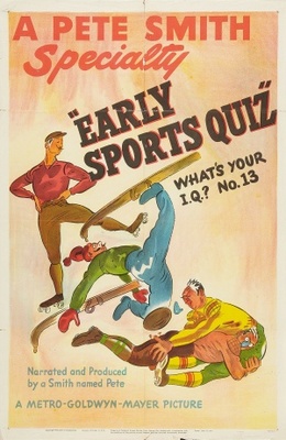 unknown Early Sports Quiz: What's Your I.Q. No. 13 movie poster