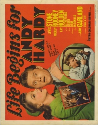 unknown Life Begins for Andy Hardy movie poster