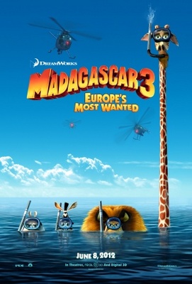 unknown Madagascar 3 movie poster