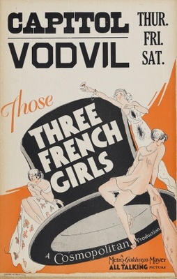 unknown Those Three French Girls movie poster