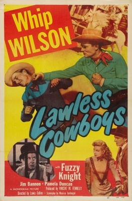 unknown Lawless Cowboys movie poster