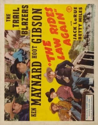 unknown The Law Rides Again movie poster