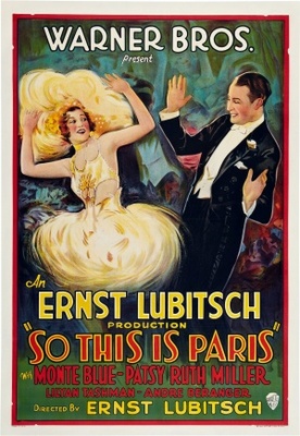 unknown So This Is Paris movie poster