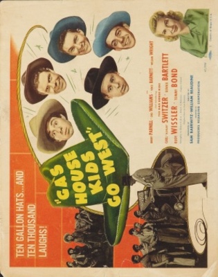 unknown Gas House Kids Go West movie poster