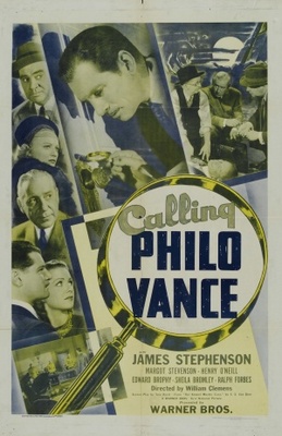 unknown Calling Philo Vance movie poster