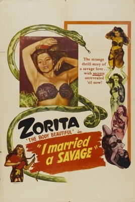 unknown I Married a Savage movie poster