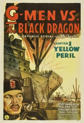 unknown G-men vs. the Black Dragon movie poster