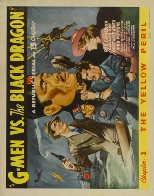 unknown G-men vs. the Black Dragon movie poster
