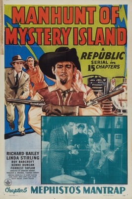 unknown Manhunt of Mystery Island movie poster