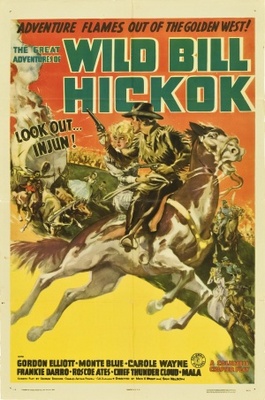 unknown The Great Adventures of Wild Bill Hickok movie poster