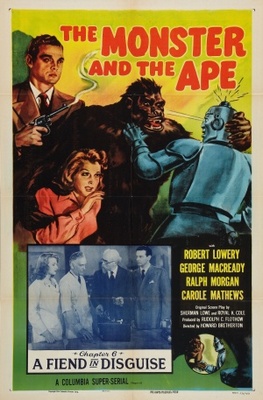 unknown The Monster and the Ape movie poster
