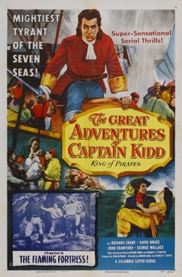 unknown The Great Adventures of Captain Kidd movie poster