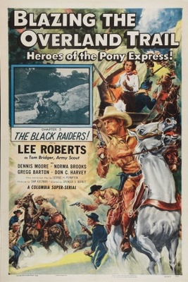 unknown Blazing the Overland Trail movie poster