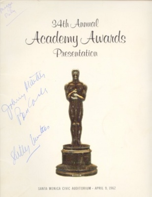 unknown The 34th Annual Academy Awards movie poster