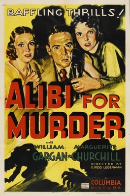 unknown Alibi for Murder movie poster