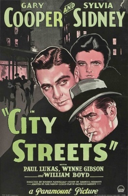 unknown City Streets movie poster