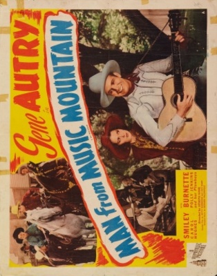 unknown Man from Music Mountain movie poster