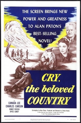 unknown Cry, the Beloved Country movie poster