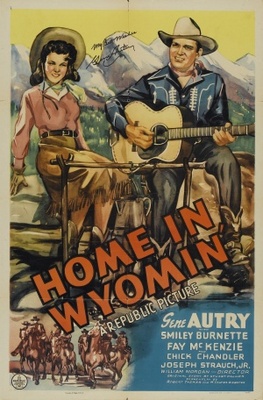 unknown Home in Wyomin' movie poster