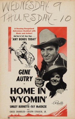 unknown Home in Wyomin' movie poster