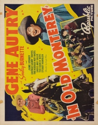 unknown In Old Monterey movie poster