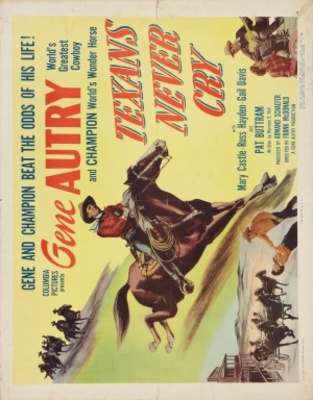 unknown Texans Never Cry movie poster