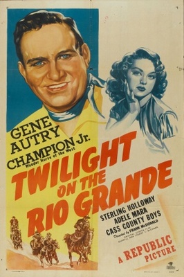 unknown Twilight on the Rio Grande movie poster