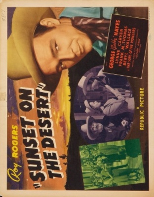 unknown Sunset on the Desert movie poster