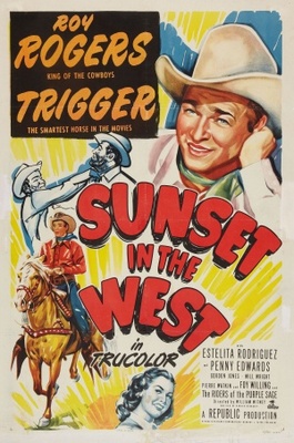 unknown Sunset in the West movie poster