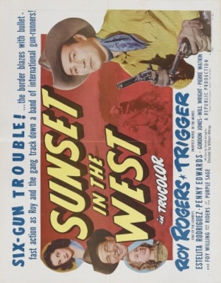 unknown Sunset in the West movie poster