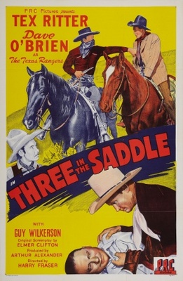 unknown Three in the Saddle movie poster