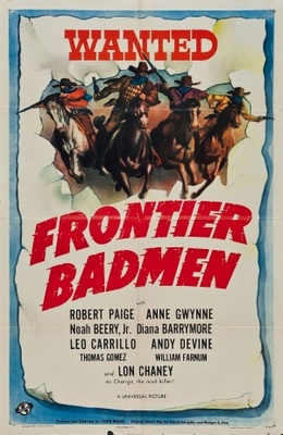 unknown Frontier Badmen movie poster