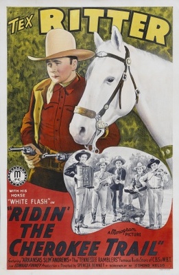 unknown Ridin' the Cherokee Trail movie poster