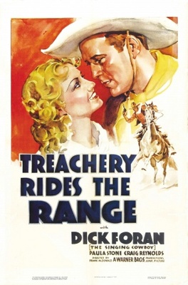 unknown Treachery Rides the Range movie poster