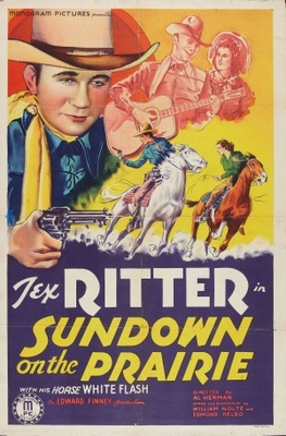 unknown Sundown on the Prairie movie poster