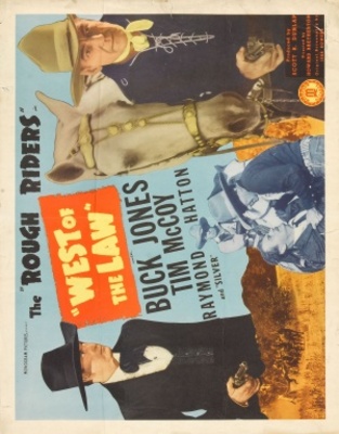 unknown West of the Law movie poster