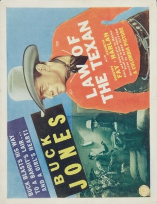 unknown Law of the Texan movie poster